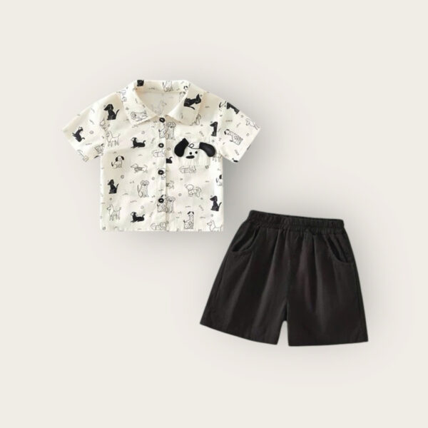 97f9241581a033fe6ab14 Bộ hè sơ mi hình cún cực cool