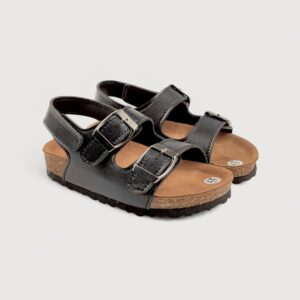 Dép Birken trẻ em Happy Steps Sandals Black