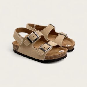 Dép Birken trẻ em Happy Steps Sandals Beige