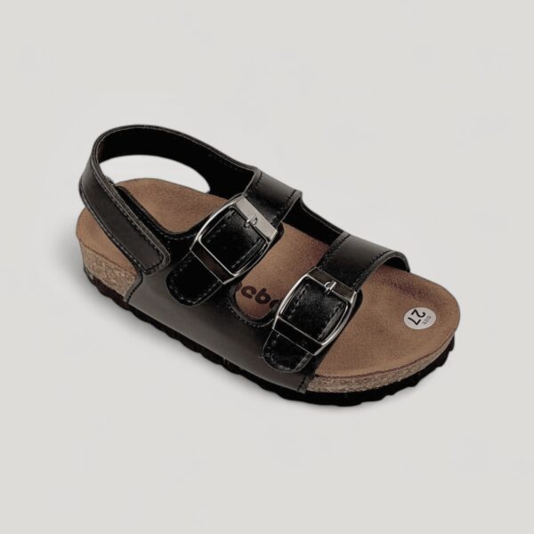Dép Birken trẻ em Happy Steps Sandals Black