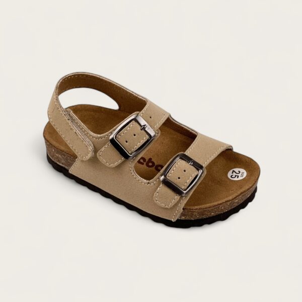 Photoroom_012_20250916_232156 Dép Birken trẻ em Happy Steps Sandals Beige