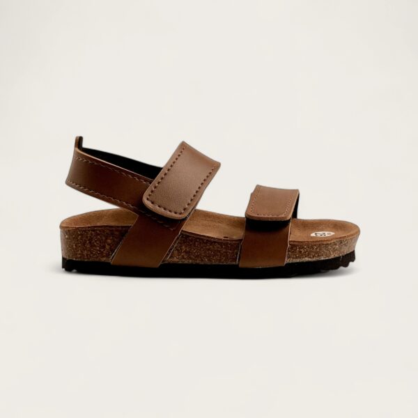 Dép Birken trẻ em Happy Sandals Brown