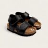 Dép tập đi Birken Baby Care Sandals Black